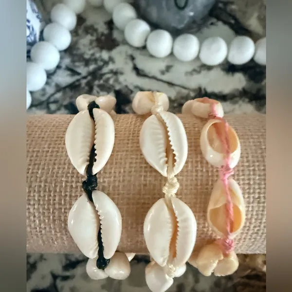 Beach & Shell Bracelet Set - Image 5