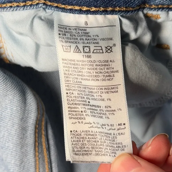 Old Navy Higher High-Rise Flare Jeans Medium Wash Mary Kate Size 8 western boho - Image 11