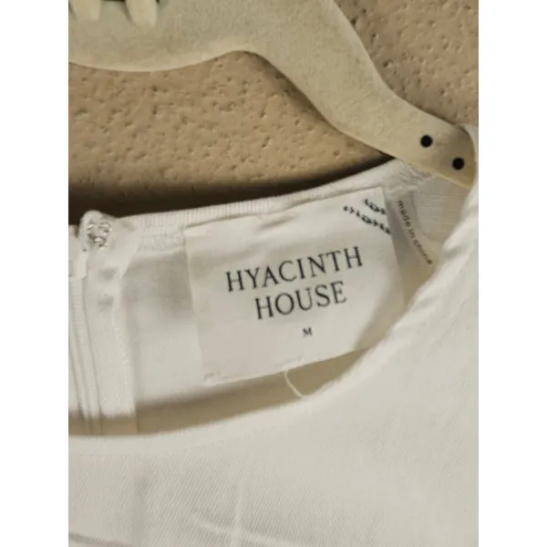 NWT Hyacinth House‎ Tuckernuck Womens White Sleeveless Dress Medium - Image 4