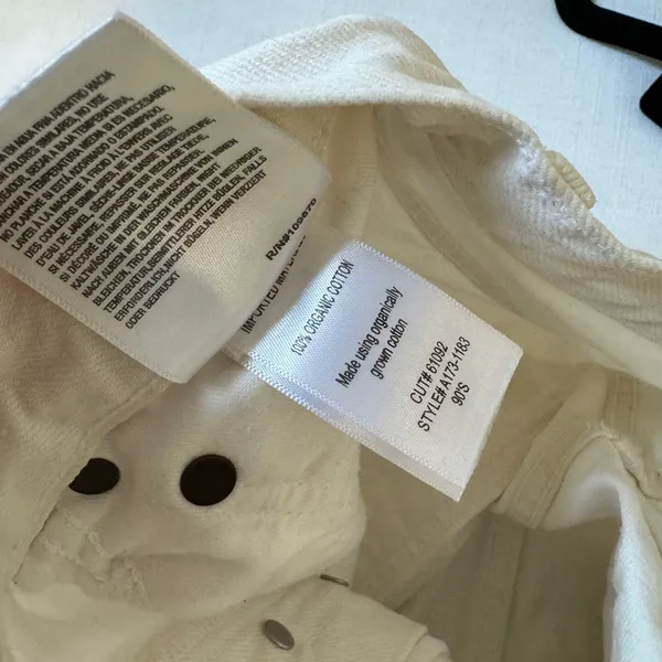 AGOLDE White Jeans - Image 8