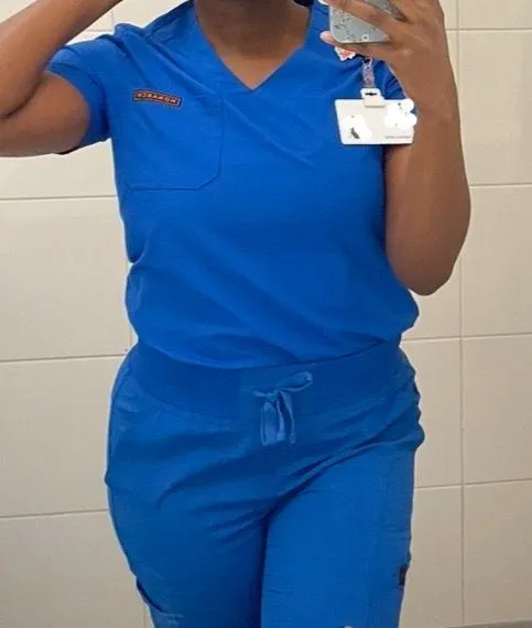 Blue Scrub Set Size XS - Image 3