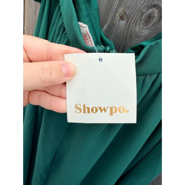Showpo. NEW $120 She's A Delight Formal Maxi Dress in Emerald Sz 0 - Image 7