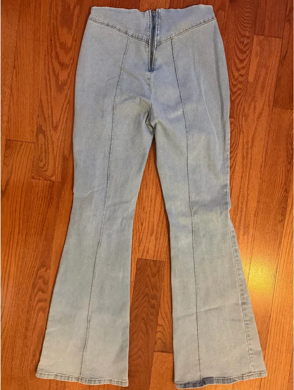 High waisted jeans Blue Size 28 - Image 2