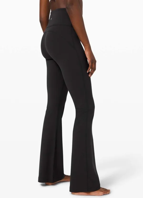 Lululemon Groove Pant Flare Super High-Rise *Nulu Black 4 - Image 5