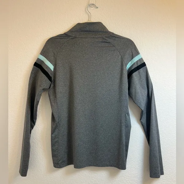 Victoria's Secret PINK Gray Pullover‎ Size Large - Image 3