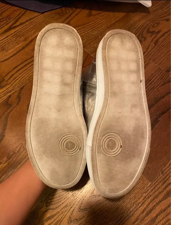 P448 Silver Sneakers - Image 6