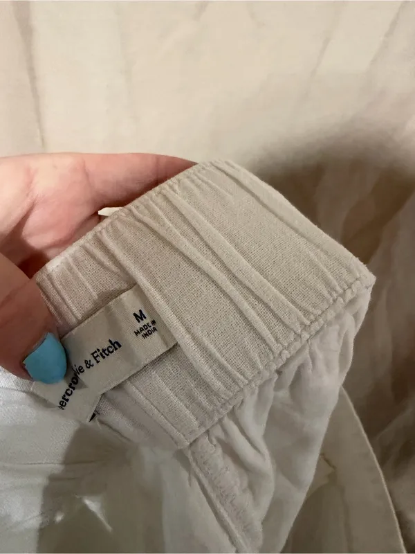 Abercrombie & fitch linen shorts - Image 4