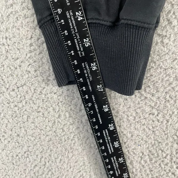 Nike High-Waisted Phoenix Joggers Women M Black Sportswear Lounge Sweatpants - Image 10