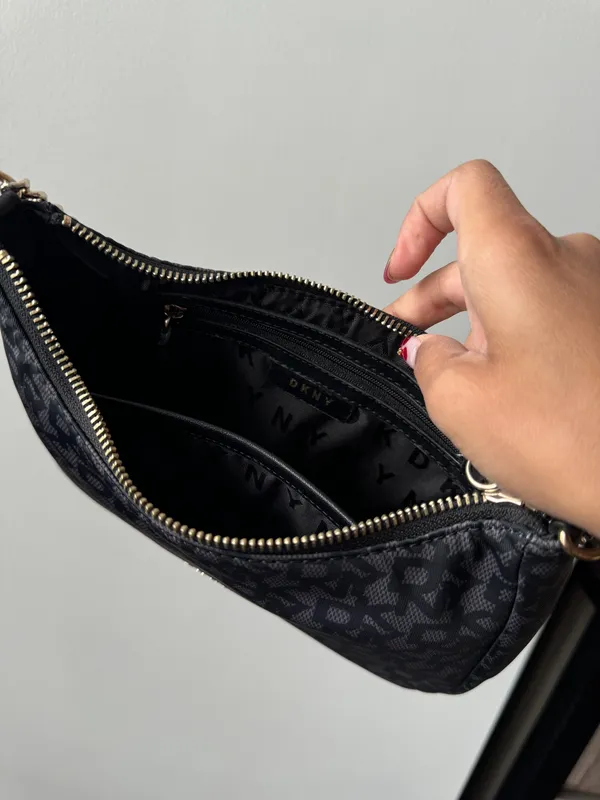 DKNY Monogram Clutch Purse Set Like New - Image 4