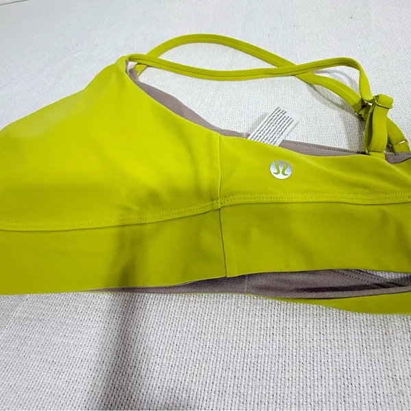 Lululemon Athletica Bright Yellow Strappy Top - Image 5