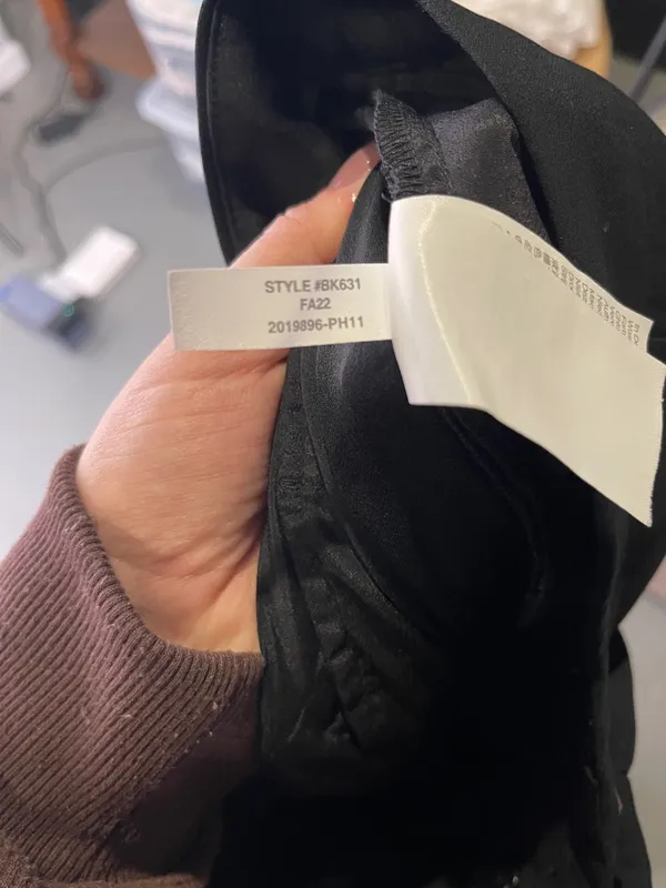 J. Crew Womens Black High Rise Crepe Trouser Dress Pant 6 New With Tags Bk631 - Image 6