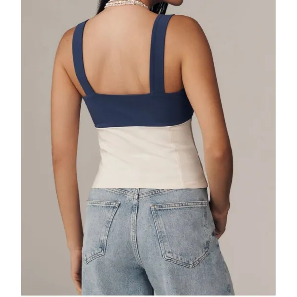 Maeve Anthropologie Reworked Sporty Tank Top Size M - Image 2