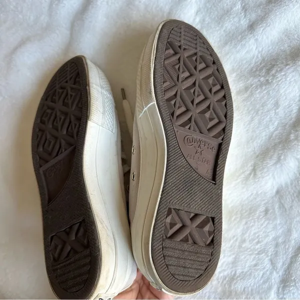 Converse Desert Sand Festival Platform Sneakers Women’s Size 6.5 - Image 12