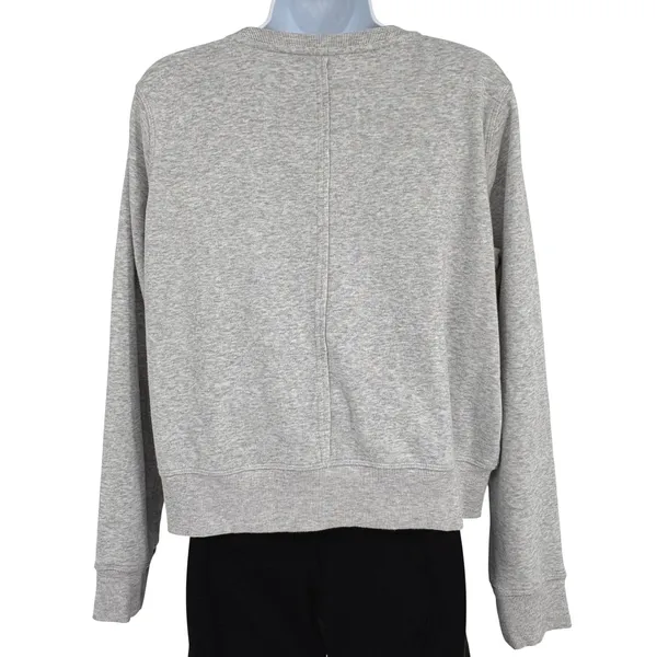 Rebecca Minkoff Sweatshirt Womens Feminista Graphic Gray L Pullover Fleece‎ - Image 3