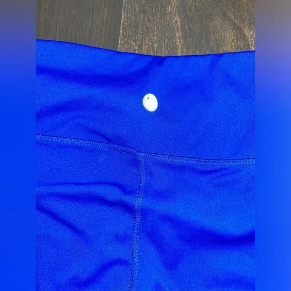Yogalicious Royal Blue Workout Leggings Athletic Pants Yoga‎ Fitness F2 - Image 3