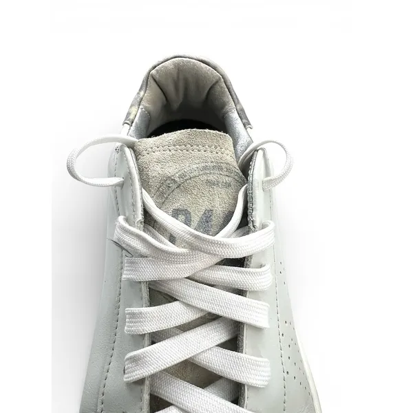 P448 Thea Platform Sneakers 11 perforated logo Italian Luxury Shoes Lace Up - Image 7