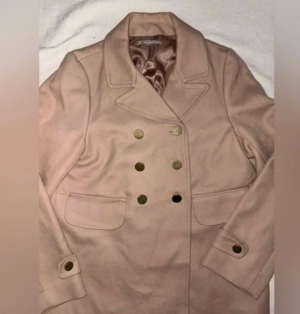 Women’s small GAP pea coat with gold buttons - Image 3