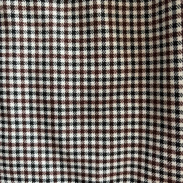 SHEIN Brown + white houndstooth-patterned mini or straight skirt Size L - Image 4