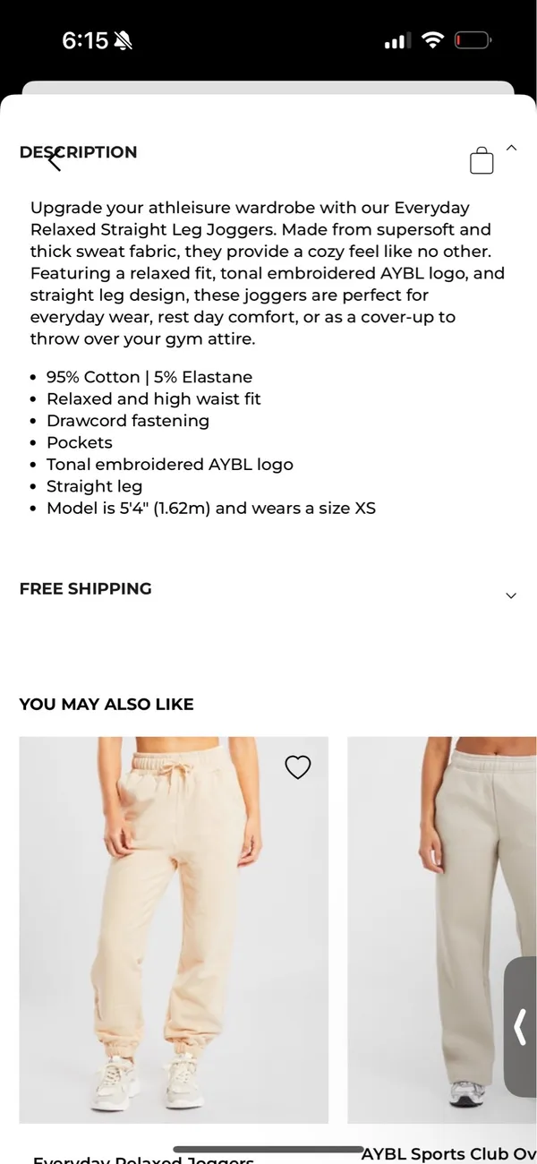 AYBL Straight Everyday Relaxed Leg Joggers - Image 8