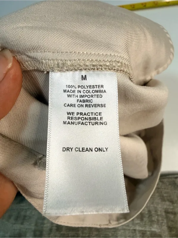 NONchalant Cream Wide-Leg High-Rise Trousers - Image 5