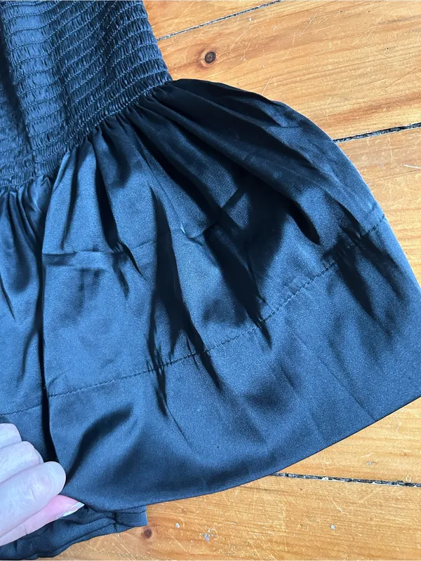 Natural Life Black Daisy Athletic Skirt xs - Image 4