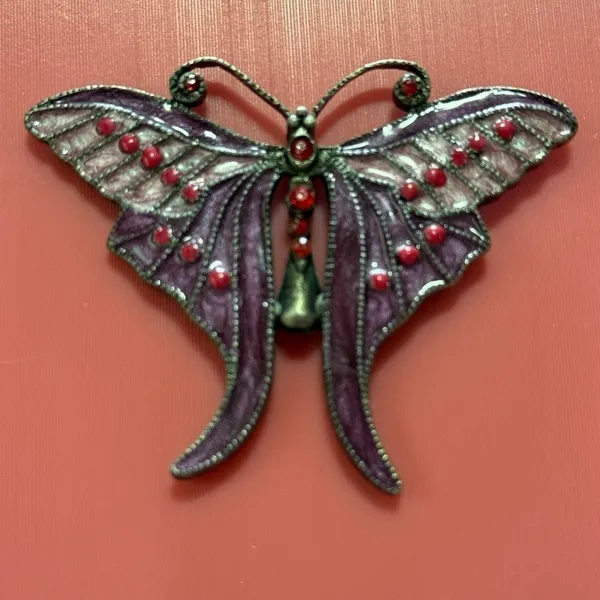 Pocket Purple Worry Butterfly - Image 4