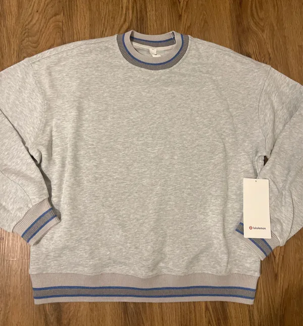 Lululemon Perfectly Oversized ringer Crew - Image 2