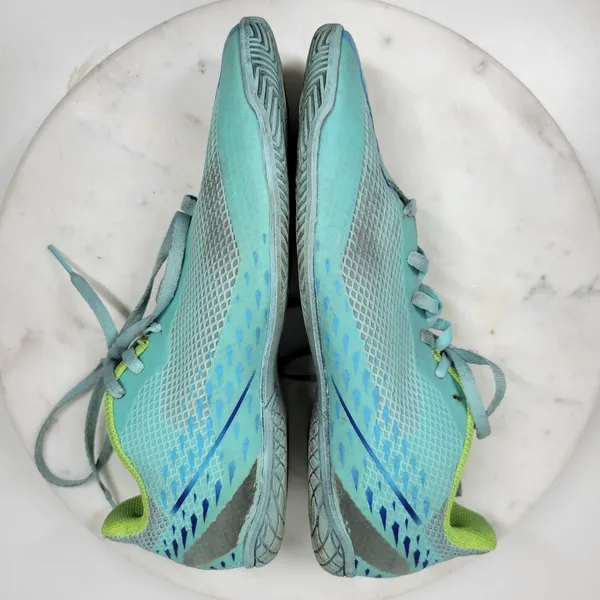 Adidas X Speedportal4 FxG Womens Indoor Soccer Football Cleats 8 Aqua Blue Laces - Image 13