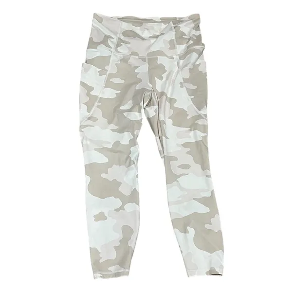 All In Motion Women's Camo Print T-Back Bra & Leggings Set XXL Activewear - Image 10