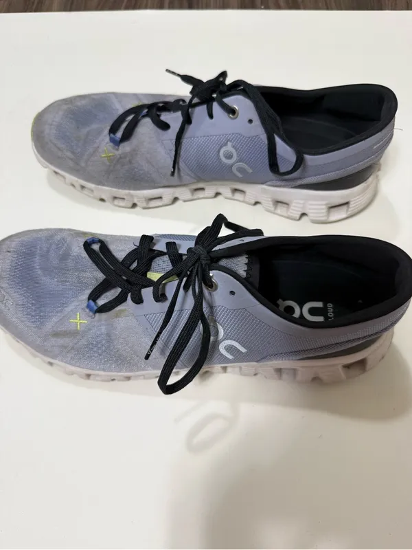 On Cloud X 3 Blue Lilac Nimbus Running Sneakers Size 11 - Image 8