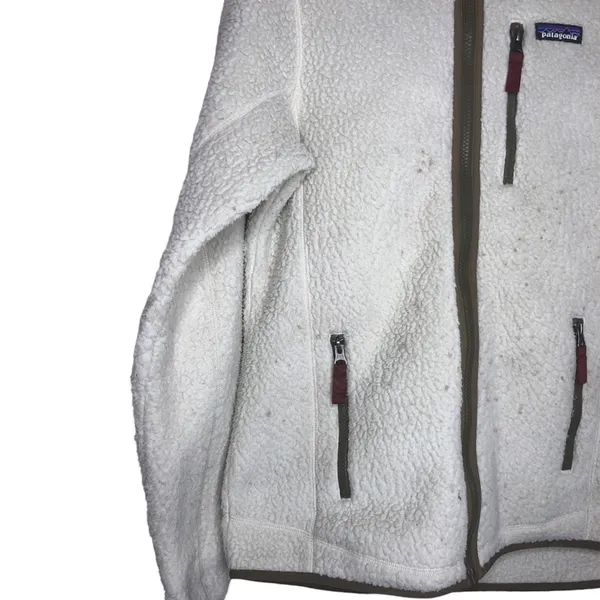 Patagonia Retro Pile Hoody Pelican Medium Flawed - Image 3