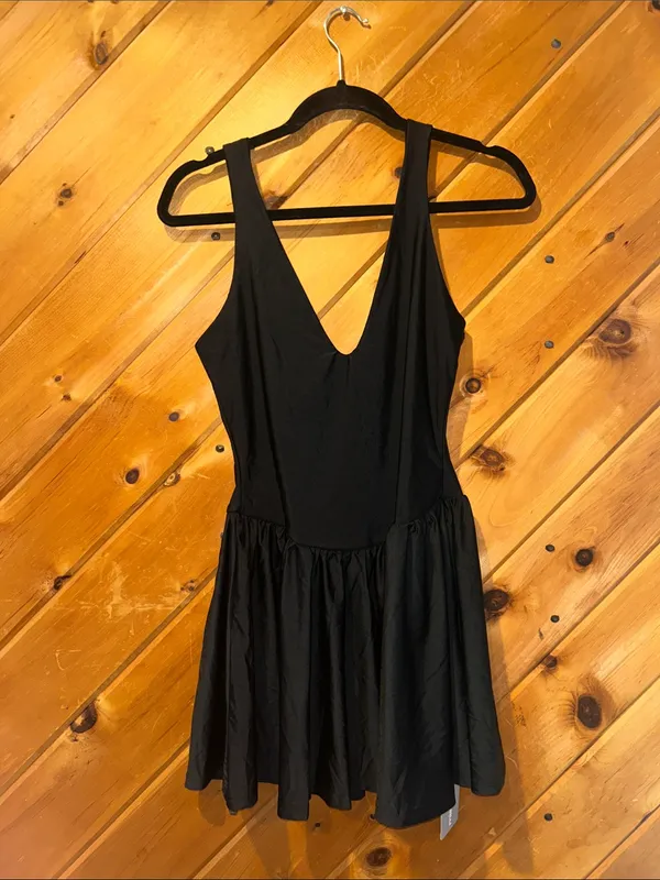 Missguided fit & flare black sleeveless seamless mini dress NWT - Image 7