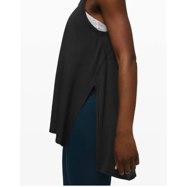 LULULEMON Long For Length Workout Tank‎ Black XS - Image 3