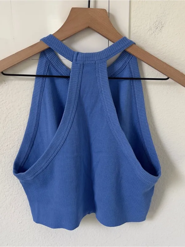 Free People Go To Matching Set - Radiant Blue Indigo - XL - NWT - Image 4