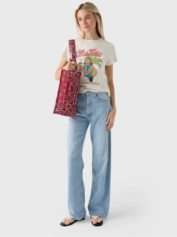 NWT AGOLDE Ren High Waist Wide Leg Jeans - Image 2