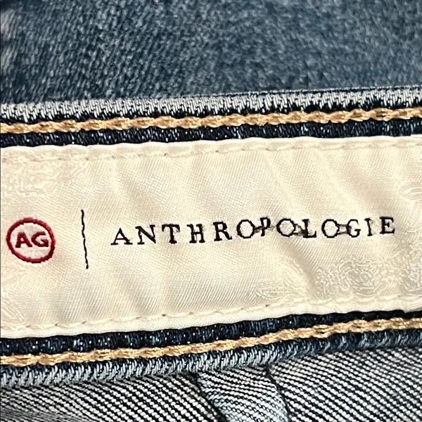 AG × Vintage Stevie Anthropologie‎ Ankle Button Up Jeans Size 28 - Image 5