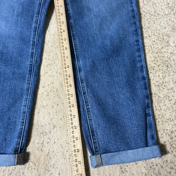 LL Bean Classic Fit Gorpcore Granola Girl Denim Jeans Womens 4 Med Wash 518710‎ - Image 2