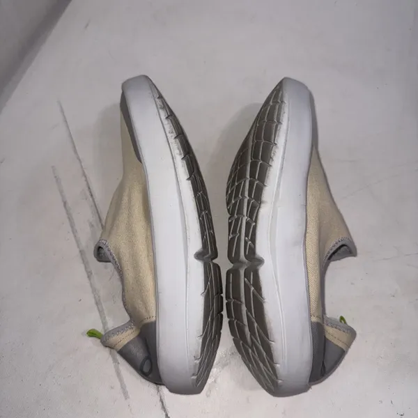 Oofos Oomg eeZee Low Shoes White Loafers Recovery Slip On Women's Size 8.5 - Image 10