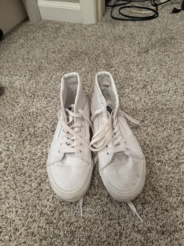 Vans Sk8 Hi White - Image 2