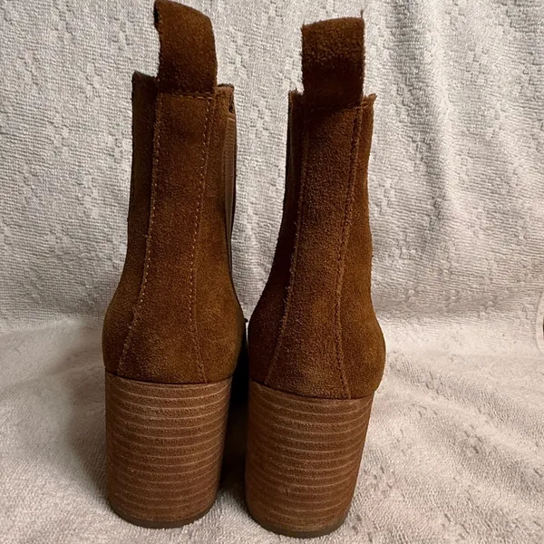 Steve Madden Brown Suede Ankle Boots - Image 3