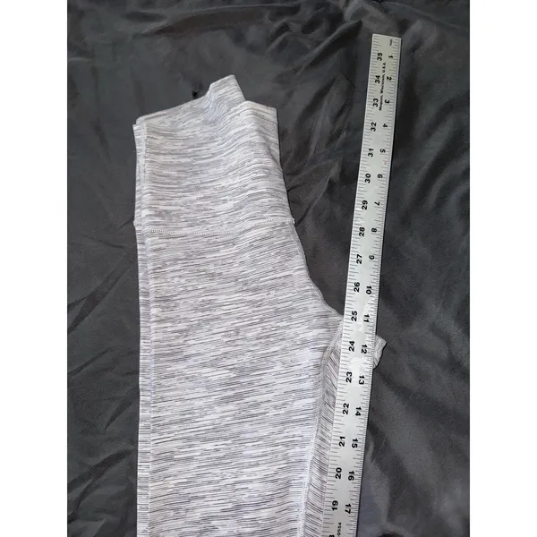 Lululemon Leggings Women‎ Gray Wunder Under Hi Rise Yoga Gym Training Pants Sz 4 - Image 8