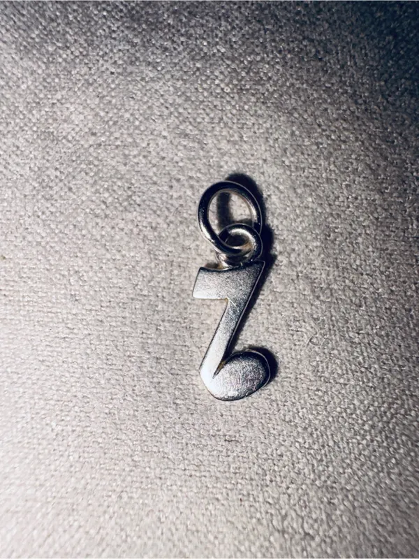 Sterling Silver Musical Notes & heart charms set of 3 - Image 5