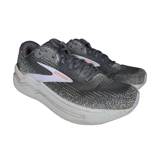 Brooks Shoes Women's 10‎ B Ghost Max 2 Ebony Sweet Lavender Alloy DNA Loft - Image 2