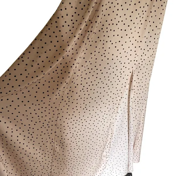 Koshe Klass Express tan beige‎ maxi dress cutout flowy formal style stunning - Image 3