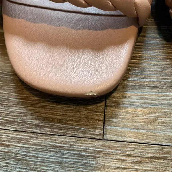 Steve Madden Tielo Woven Fashion Texture Straps Slide Stacked Heeled Sandals 9 - Image 4