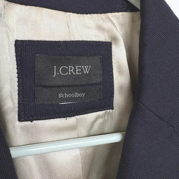 J.Crew Original Schoolboy Navy Blazer Preppy Academia Old Money Jacket - Image 7