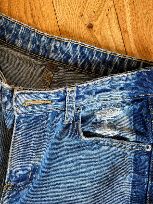 Carmar Denim High Waisted Straight Leg Jeans - Image 6