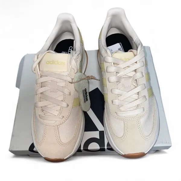 Adidas RUN 70s 2.0 Wonder White Powder Yellow Warm - Image 3
