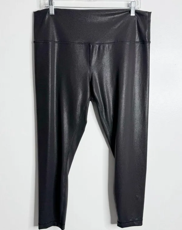 Lululemon Wunder Train High-Rise Tight 25" Foil Radiate Foil Print Black Size 16 - Image 2