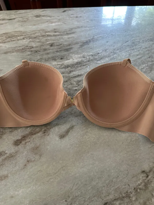 Victoria's Secret 36C Lined Demi Nude Tan Bra - Image 3